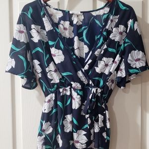 Flowery Blouse